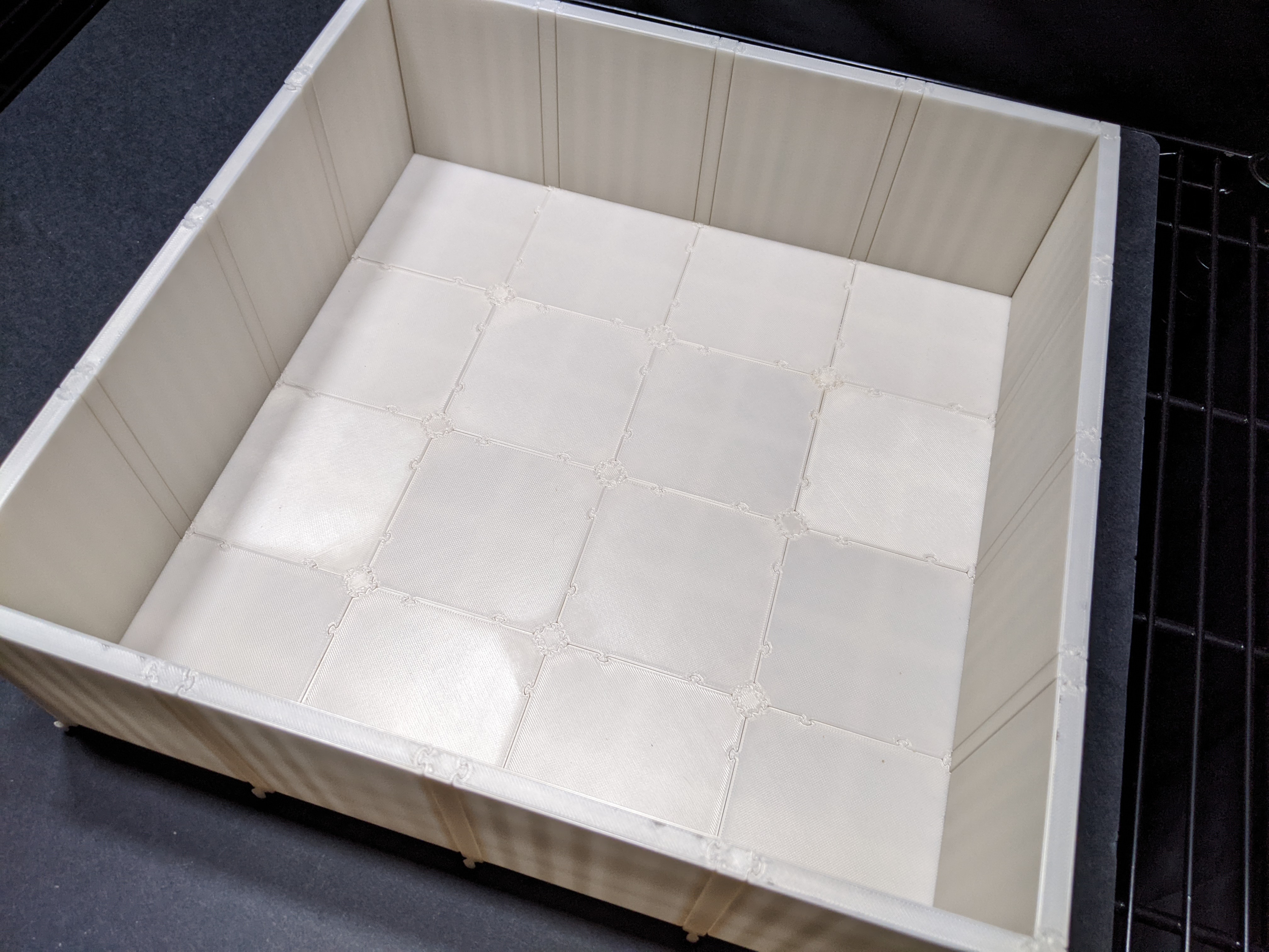 Assembled open field